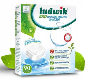 EKOLOGICZNE Tabletki Do Zmywarki LUDWIK 90 szt.