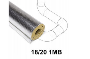 Otulina z wełny w folii alu POOLWOOL AL 18/20 1MB
