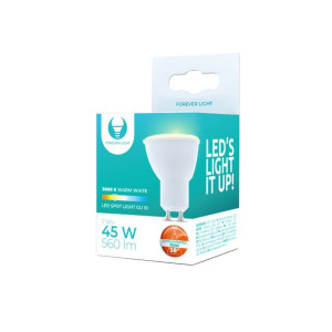 Żarówka Led Gu10 7W 230V 3000K 560Lm 38° Forever Light