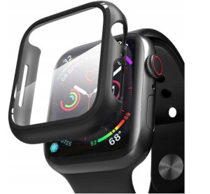 Etui Apple Watch 4/5/6/se 40mm Czarny Połysk
