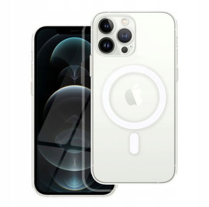 Iphone 12 Pro - Przezroczyste Etui - Clear Mag