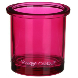 Ozdobny słoik osłonka świecznik Pink Yankee POP na świecę votive/tealight