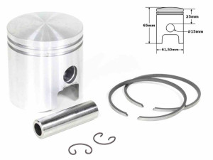 Tłok Shl 61.50mm Nominał Kpl. Ml