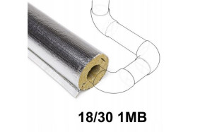 Otulina z wełny w folii alu POOLWOOL AL 18/30 1MB