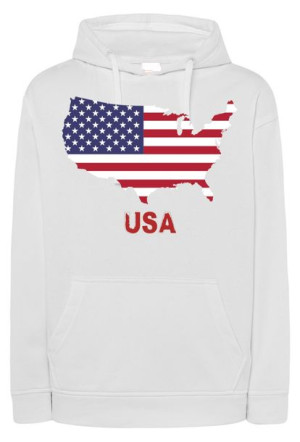 Bluza męska nadruk USA Flaga r.XXL