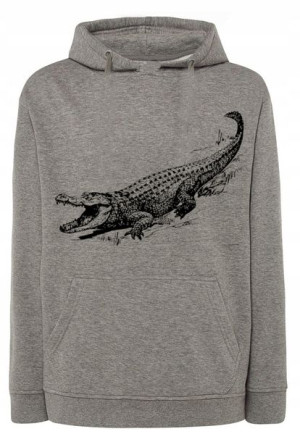 Bluza męska nadruk zwierzę ALIGATOR r.M