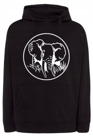 Bluza męska nadruk zwierzę SŁOŃ r.4XL
