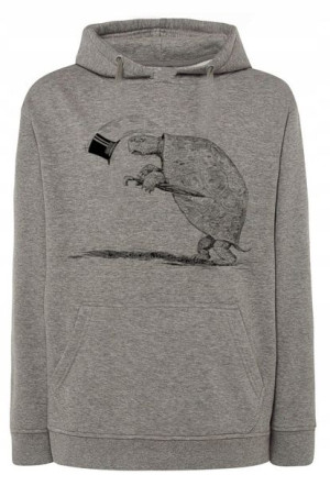 Bluza męska nadruk zwierzę ŻÓŁW r.3XL