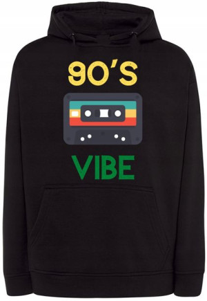 Bluza męska RETRO nadruk 90s VIBE r.M