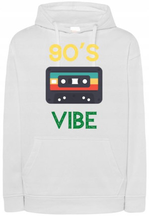 Bluza męska RETRO nadruk 90s VIBE r.XS