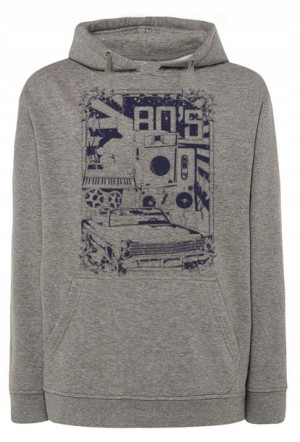 Bluza męska RETRO nadruk lata 80te 80s r.S