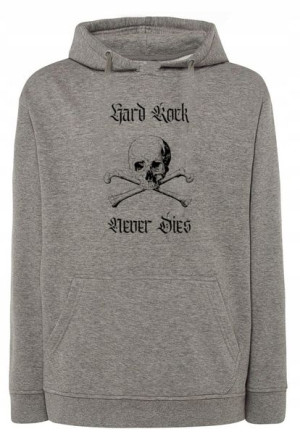 Bluza muzyczny nadruk Hard Rock Never Dies r.5XL