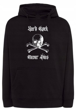 Bluza muzyczny nadruk Hard Rock Never Dies r.XL