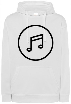 Bluza muzyczny nadruk Nutka Muzyka r.L