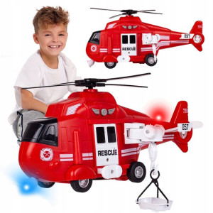 Helikopter Straży Pożarnej 1:16 Światło Dźwięk