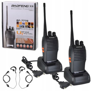 2x Krótkofalówka Walkie Talkie Baofeng Bf-777s