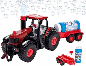 Traktor Z Przyczepą Puszcza Bańki Dźwięki + Płyn