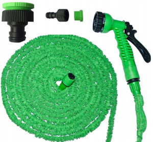 Wąż Ogrodowy X-hose Rozciągliwy 10m-30m +pist D188