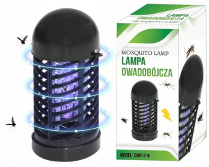 Lampa Owadobójcza Uv Komary Muchy Ćmy Osy Owady