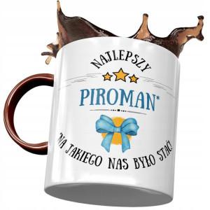 Kubek Bordowy Dla Piromana Najlepszy Piroman