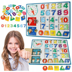Edukacyjna Tablica Matematyczna Montessori Nauka