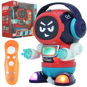 Interaktywny Robot Tańczący Zdalnie Sterowany Led