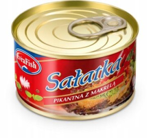EvraFish SAŁATKA Z MARKELI Pikantna 300g
