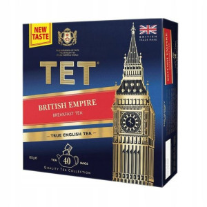 Herbata Czarna Tet British Empire Czarna 80g 40tb