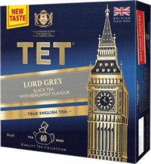 Herbata Czarna Tet Lord Grey Czarna 80g 40tb