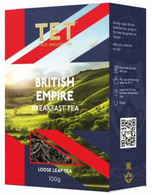 Herbata Liściasta Tet Brirish Empire Czarna 100g