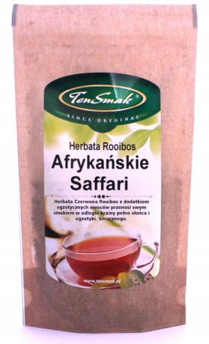 Herbata ROOIBOS Afrykańskie Saffari Ten Smak 40g