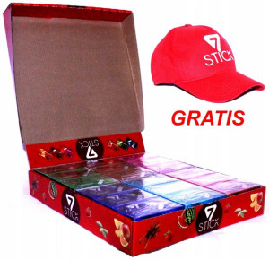 Gumy Do Żucia 7STICK 6 SMAKÓW + GRATIS 144x14,5g