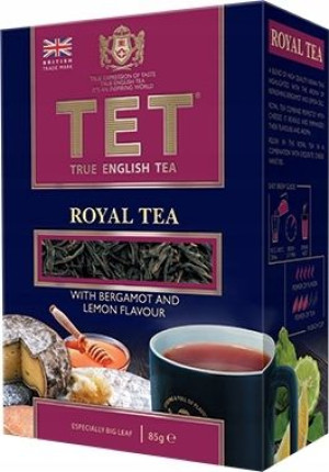 Herbata Liściasta Tet Royal Tea Cytryna Bergam 85g