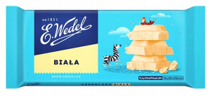 Czekolada E. Wedel Biała 80g