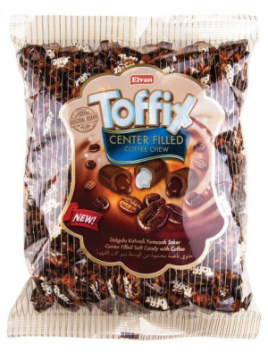 Cukierki Elvan Toffix Sugusy Kawowe Nadziewane 1kg