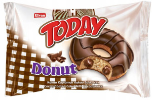 DONUT Today CZEKOLADOWY z Nadzieniem CIASTKO 1,2kg