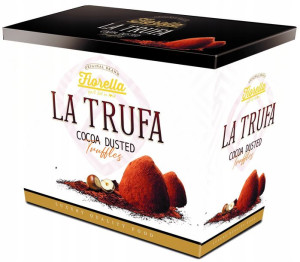TRUFLE La Trufa KAKAOWE ORZECHOWE Czekoladki 200g
