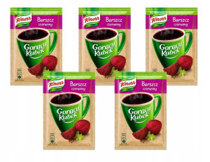 Gorący Kubek KNORR Barszcz Czerwony 14 g x 5szt