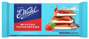 Czekolada E.wedel Mleczna Truskawkowa 100g
