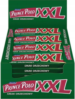 Wafle Prince Polo Orzechowe Xxl 28 Sztuk X 50g