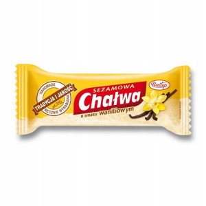 CHAŁWA Unitop SEZAMOWA o Smaku WANILIOWYM 50g