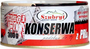 Konserwa SZUBRYT Jak z PRLu WIEPRZOWINA 300g
