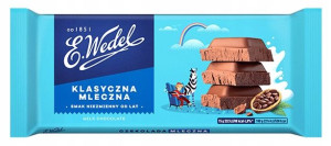 CZEKOLADA E.Wedel Klasyczna MLECZNA 90g