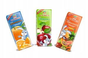 Napój CYMES JABŁKO POMARAŃCZA TROPICAL 27 sztuk