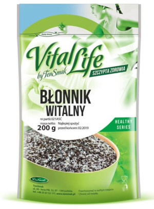 Błonnik Vitallife Naturalny Szczypta Zdrowia 200 G
