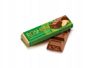 Roshen BATON o smaku ORZECHOWYM w CZEKOLADZIE 38G