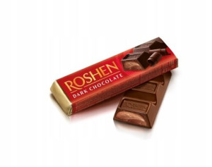 Roshen BATON o smaku BRANDY w CZEKOLADZIE GORZKIEJ