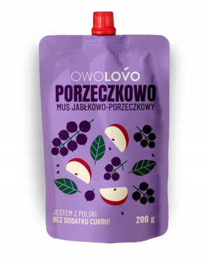 MUSY Owolovo PORZECZKA JABŁKO 16 sztuk x 200g