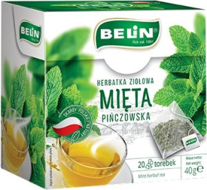 Belin HERBATA ZIOŁOWA Mięta Pińczowska 20x2g