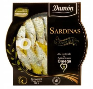 Dumón SARDYNKI w Oliwie z Oliwek 120g